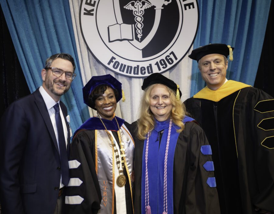 The Kettering College Executive Team.
(Paula Reams, Scott Bennie and Adam Brown)